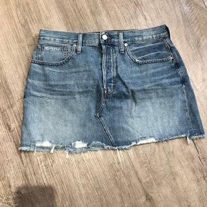 Madewell Denim Skirt